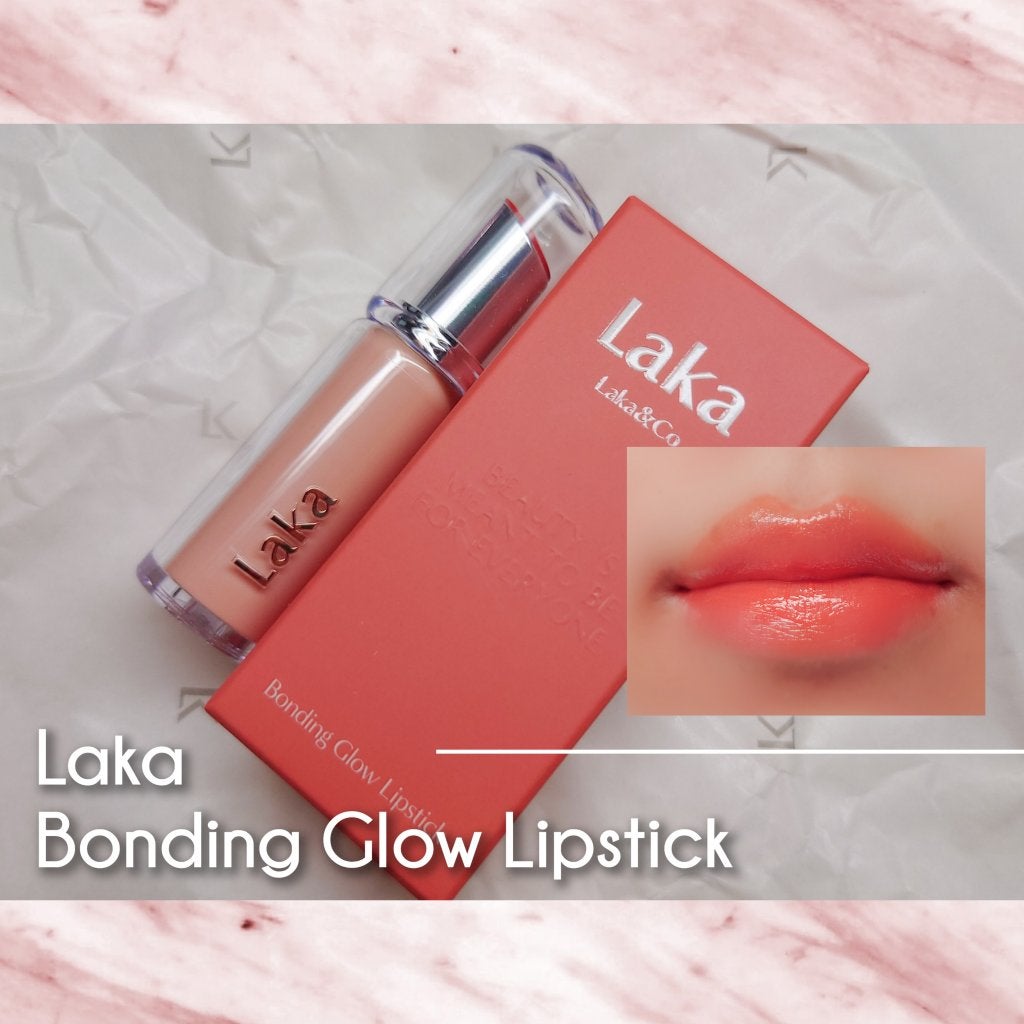 ボンディンググロウリップスティック/Laka/口紅を使ったクチコミ(1枚目)