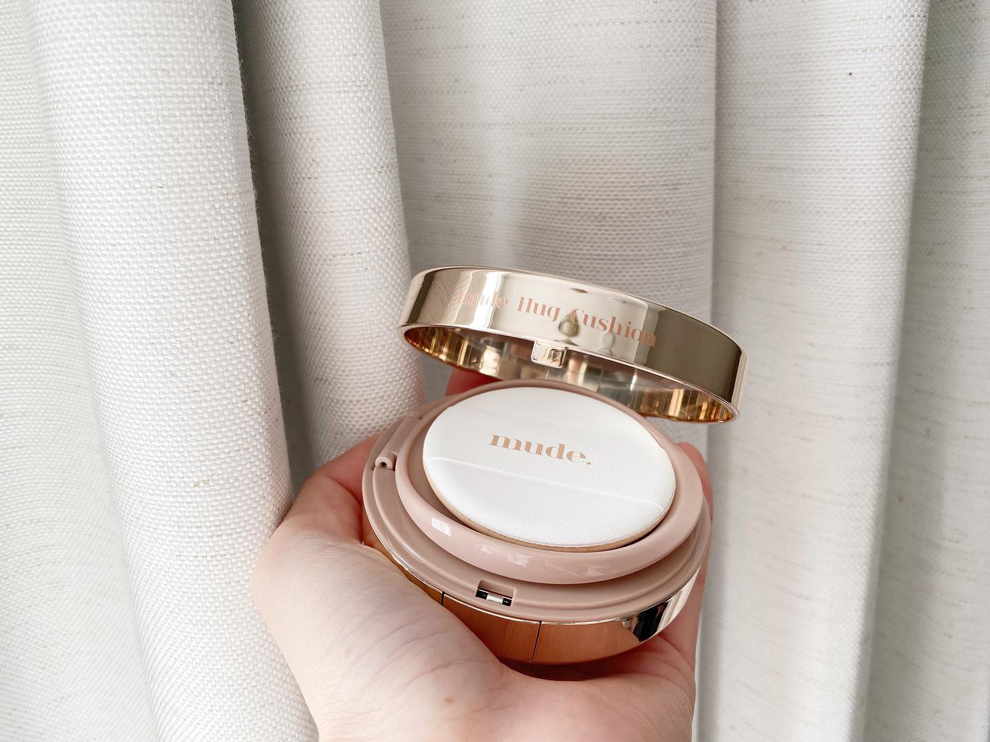 ハグクッション/mude./クッションファンデーションを使ったクチコミ（2枚目）