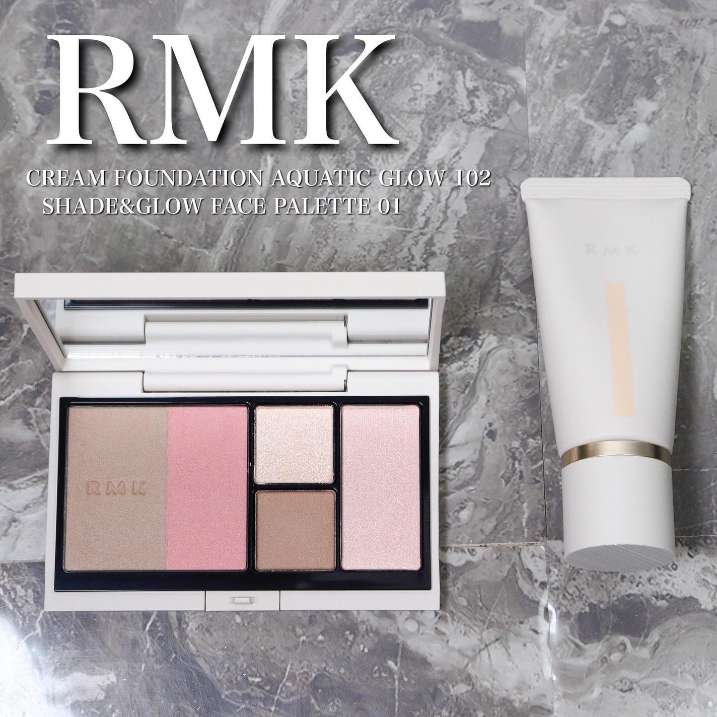 RMK シェイド&グロウ フェイスパレット /RMK/アイシャドウパレットを使ったクチコミ(2枚目)