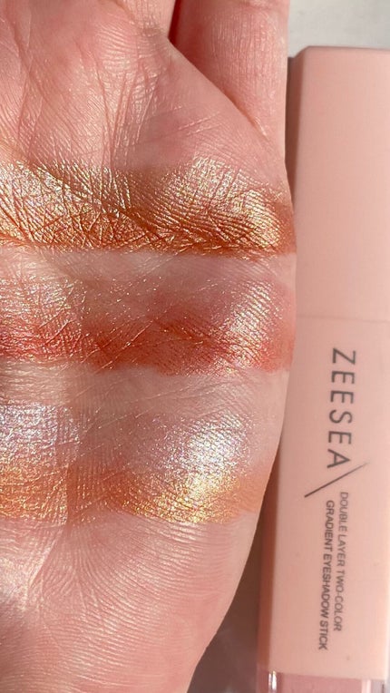 ZEESEA カラーダブルヘッドグラデーションアイシャドウスティック/ZEESEA/スティックアイシャドウを使ったクチコミ(1枚目)