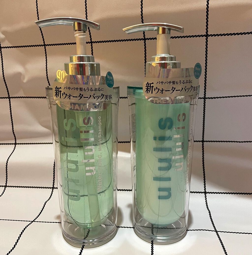 ウォーターコンク モイストシャンプー/ヘアトリートメント/ululis/市販シャンプーを使ったクチコミ（1枚目）