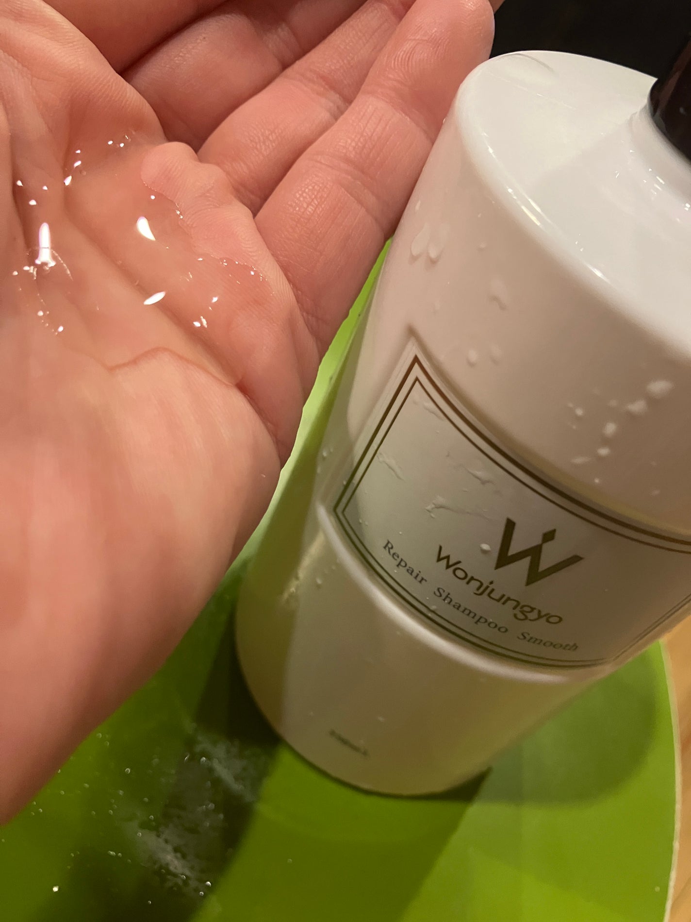 ウォンジョンヨ リペアシャンプー スムース/リペアトリートメント スムース/Wonjungyo/市販シャンプーを使ったクチコミ(2枚目)