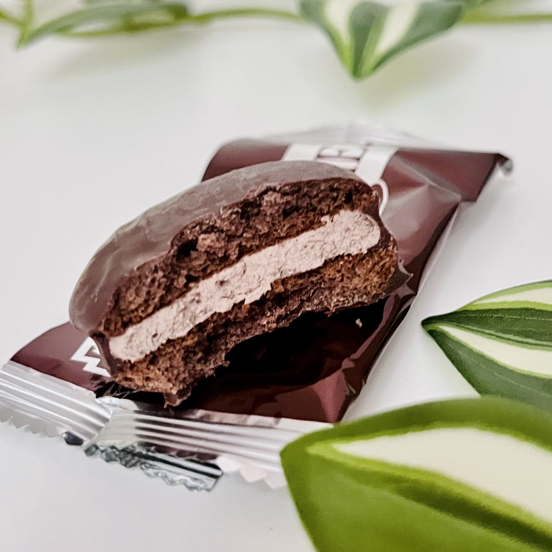 サクサクチョコパイ＜たっぷりチョコ＞/ロッテ/食品を使ったクチコミ（2枚目）