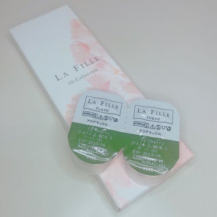 LA FILLE (ラ・フィーユ)/LA FILLE/カラーコンタクトレンズを使ったクチコミ(2枚目)