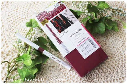 クリームフィットペンシル<アイライナー>/ラブ・ライナー/ペンシルアイライナーを使ったクチコミ(1枚目)