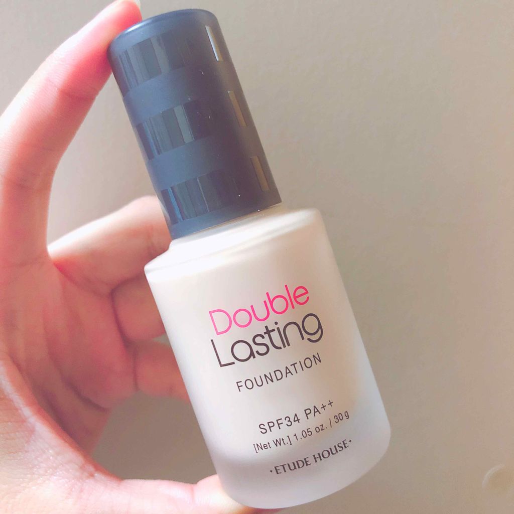ダブルラスティング ファンデーション/ETUDE/リキッドファンデーションを使ったクチコミ（1枚目）