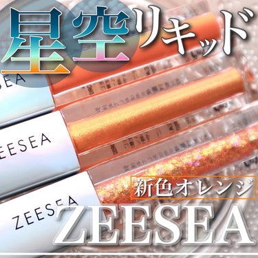 ダイヤモンドシリーズ 星空リキッドアイシャドウ OR 01 マットオレンジ/ZEESEA/リキッドアイシャドウを使ったクチコミ（1枚目）