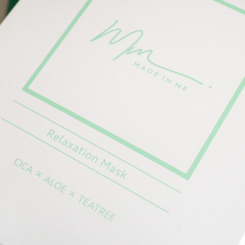 リラクゼーションマスク/MADE IN ME/シートマスク・パックを使ったクチコミ(2枚目)