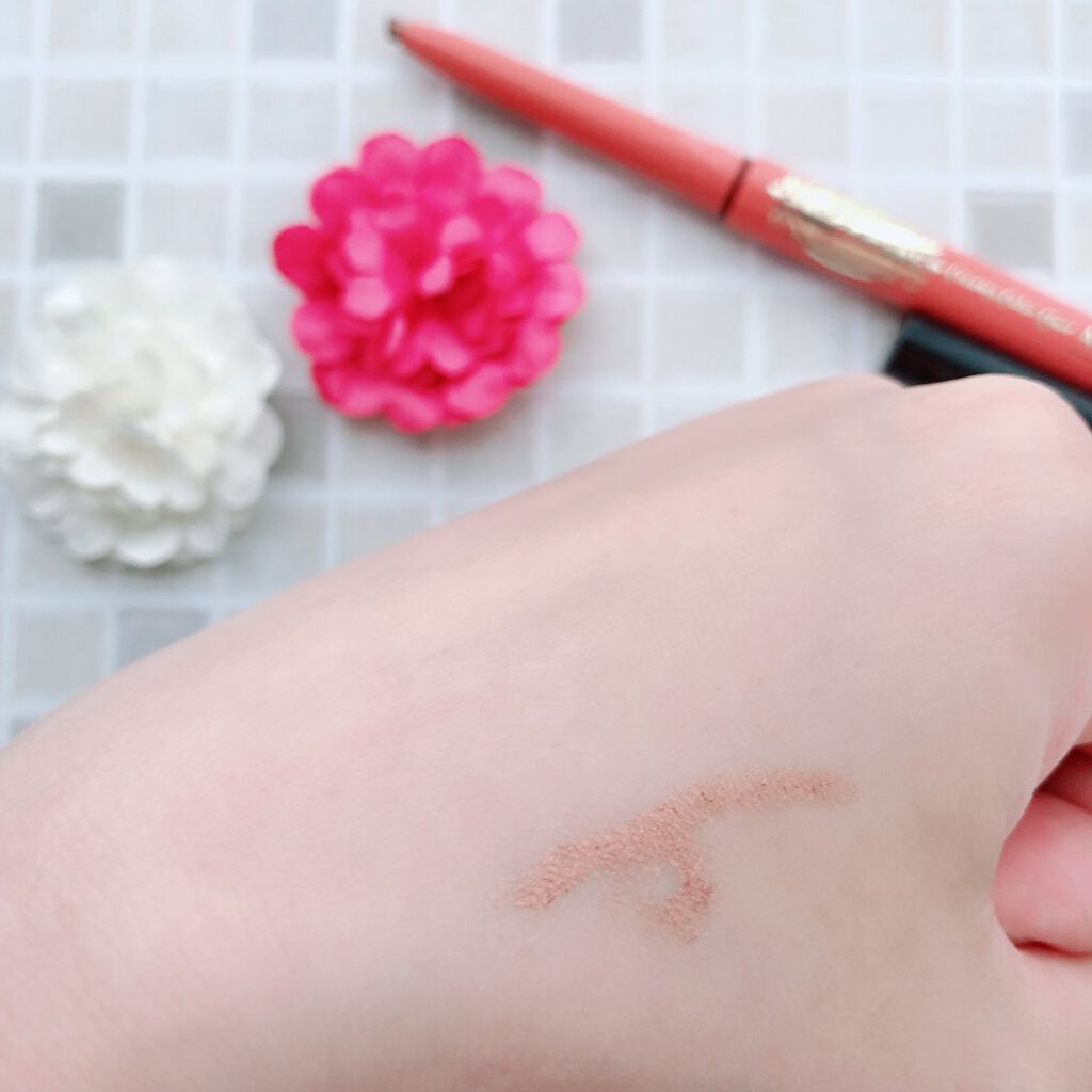 アヴァンセ ジョリ･エ ジョリ･エ クリーミィカラーライナー ローズゴールド/アヴァンセ/ペンシルアイライナーを使ったクチコミ（1枚目）