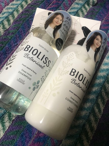 SSビオリス ボタニカル シャンプー/ヘアコンディショナー(ディープモイスト)/SSビオリス/市販シャンプーを使ったクチコミ(1枚目)