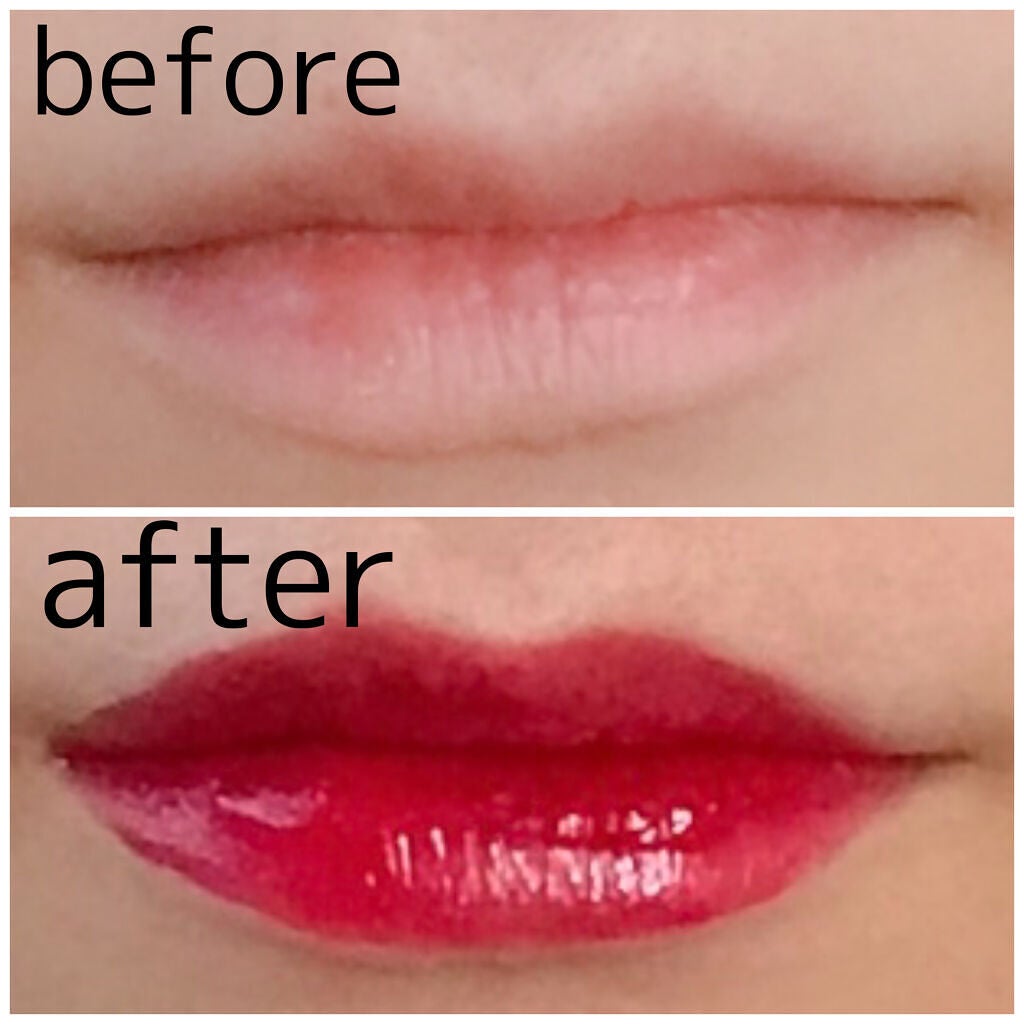 ジューシーラスティングティント/rom&nd/リップティントを使ったクチコミ(4枚目)