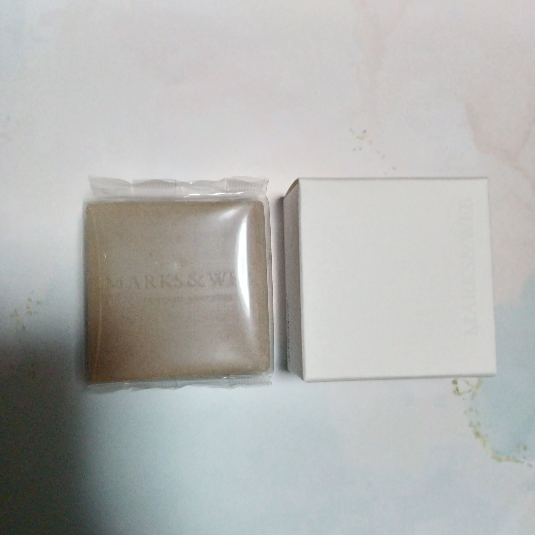 モイスチャーフェイスソープ ペパーミント/月見草/MARKS&WEB/洗顔石鹸を使ったクチコミ（1枚目）