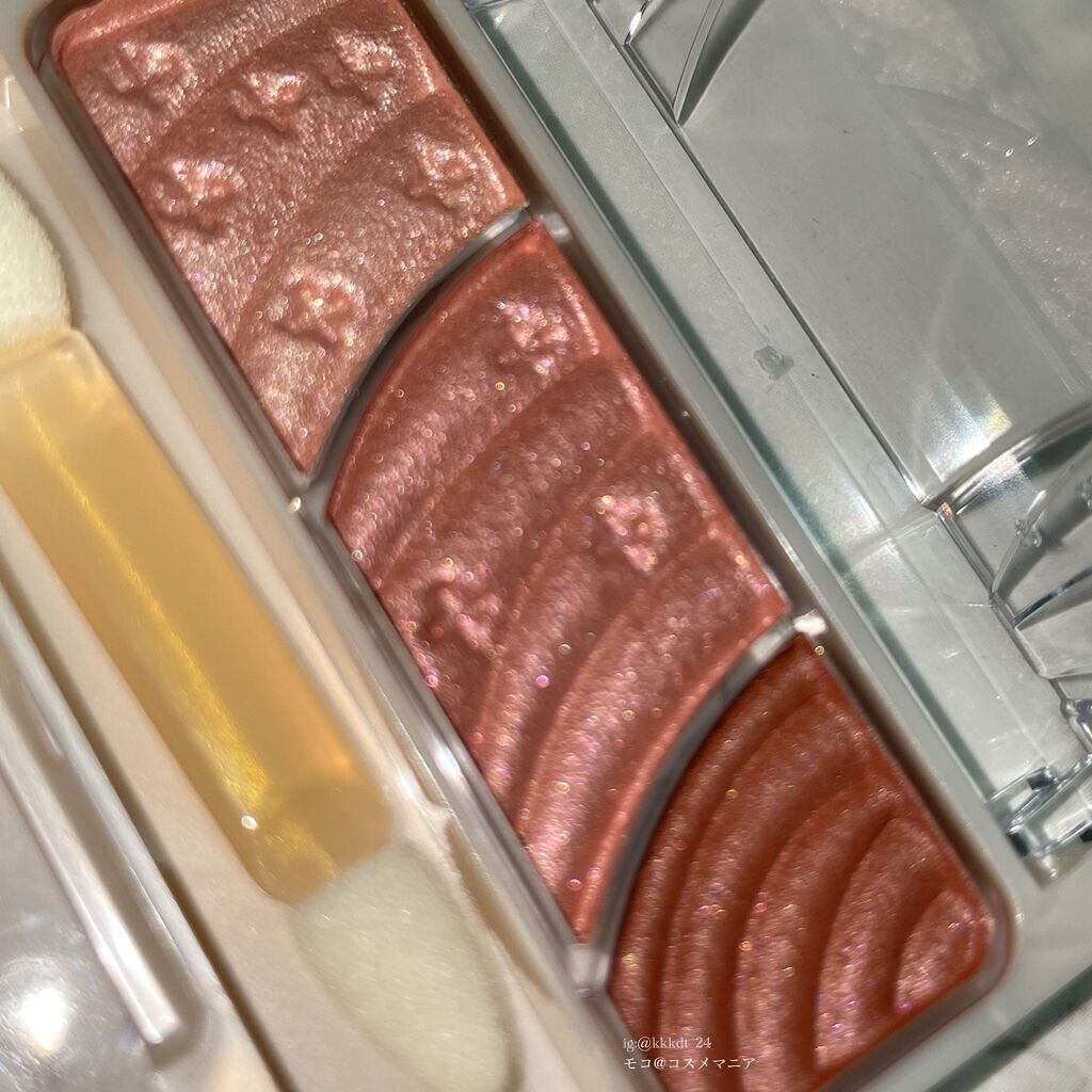 トーンアップアイシャドウ/CEZANNE/アイシャドウパレットを使ったクチコミ(5枚目)