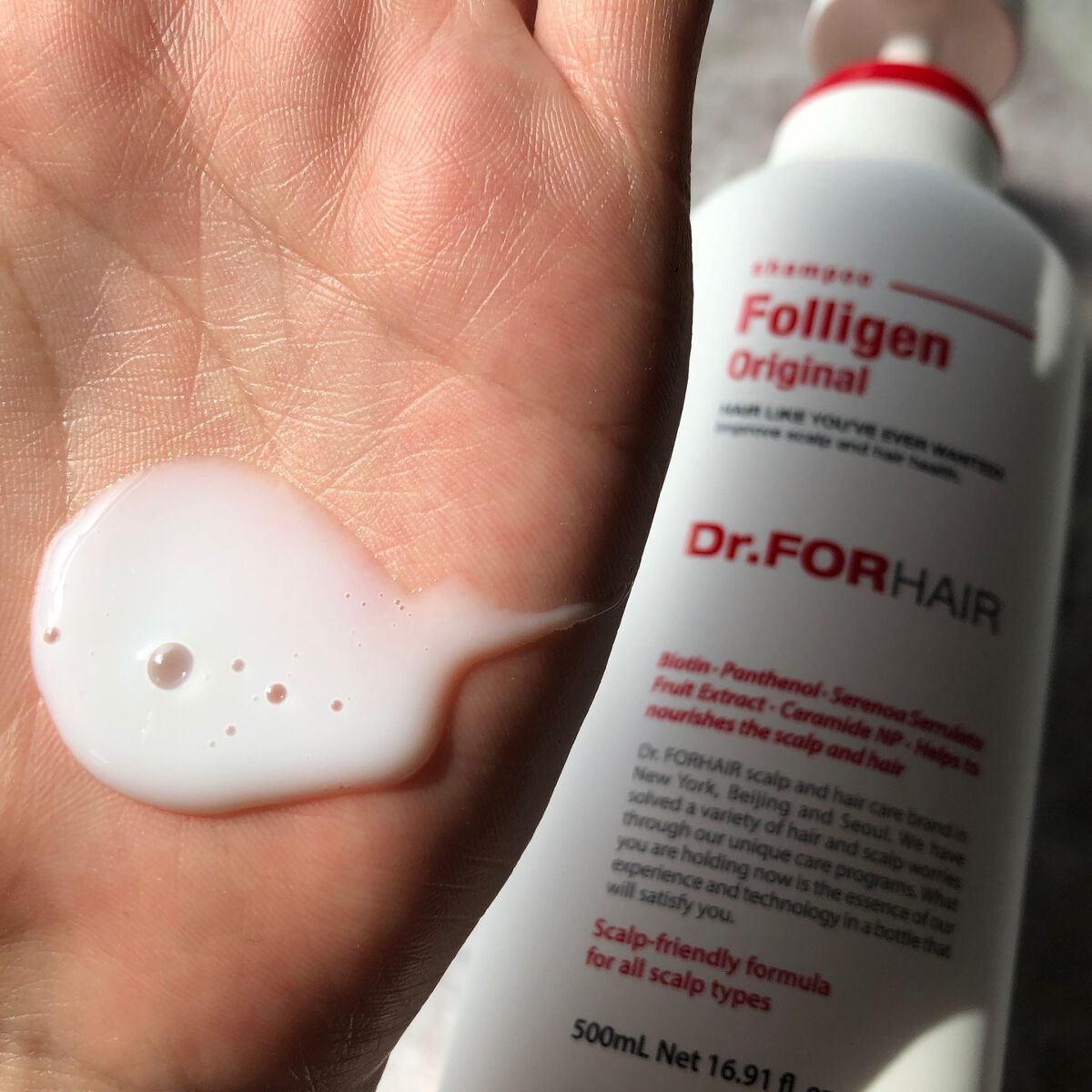 フォリゲン シャンプー／トリートメント/Dr.FORHAIR/市販シャンプーを使ったクチコミ（3枚目）