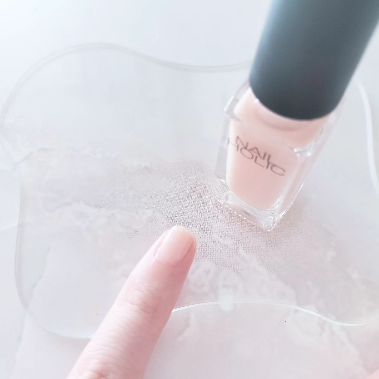 ネイルホリック つめ用ファンデ/ネイルホリック/ネイルトップコートを使ったクチコミ（2枚目）