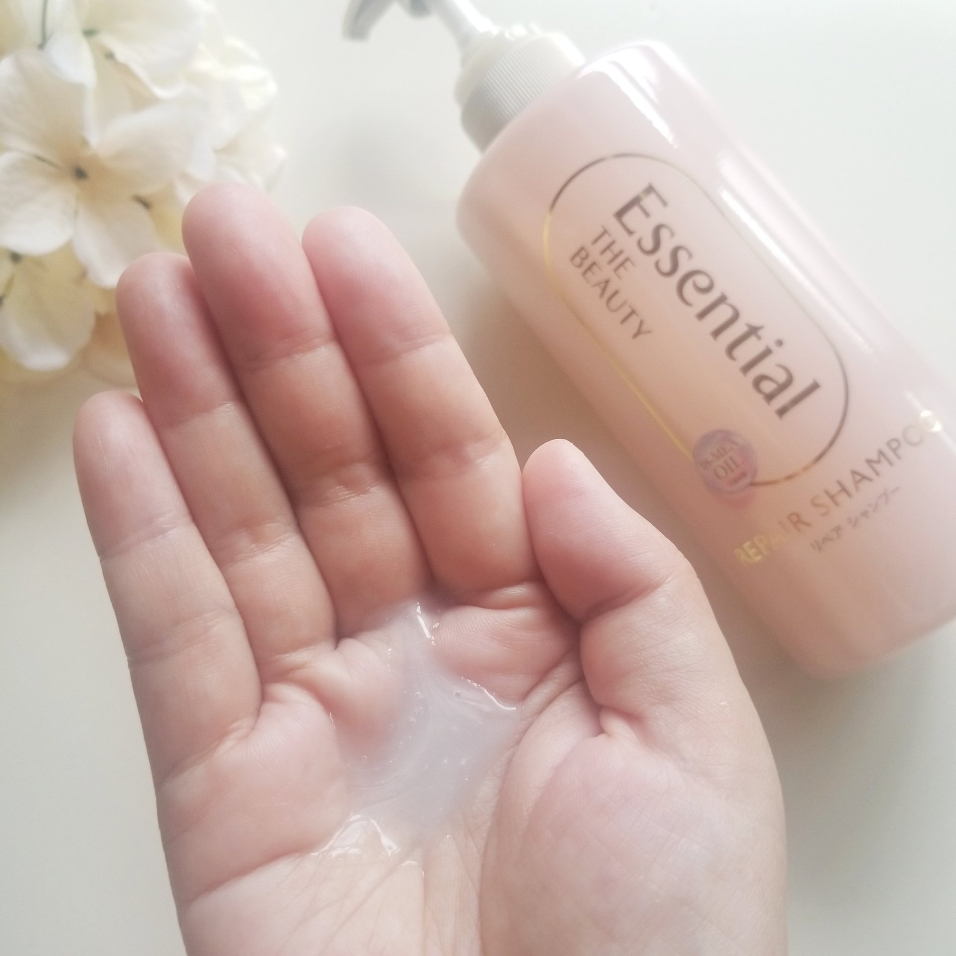 ザビューティ リペアシャンプー・コンディショナー/エッセンシャル/市販シャンプーを使ったクチコミ（3枚目）