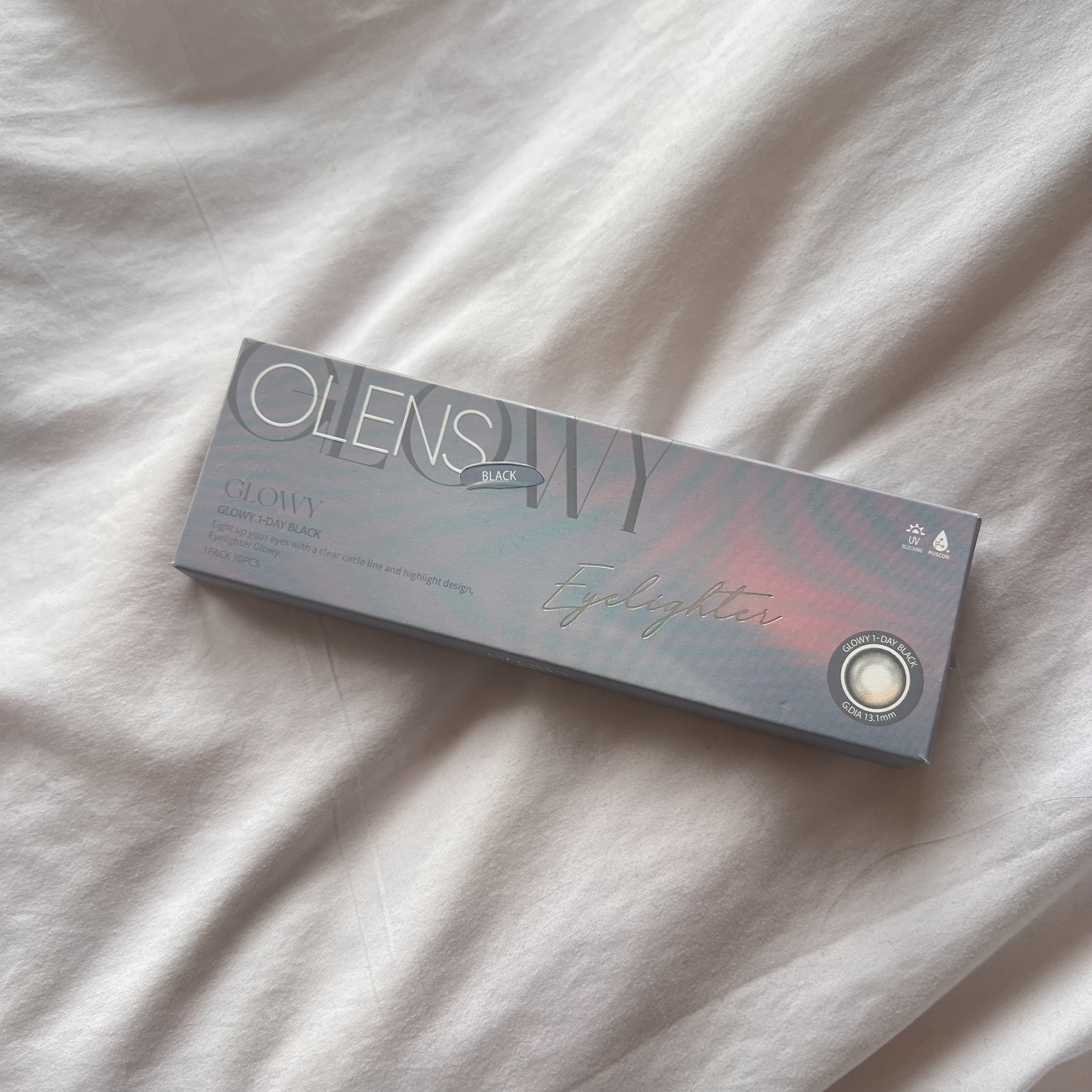 Glowy 1day/OLENS/ワンデー（１DAY）カラコンを使ったクチコミ（2枚目）