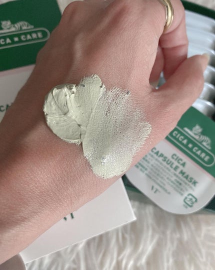 CICA カプセルマスク/VT/洗い流すパック・マスクを使ったクチコミ(3枚目)