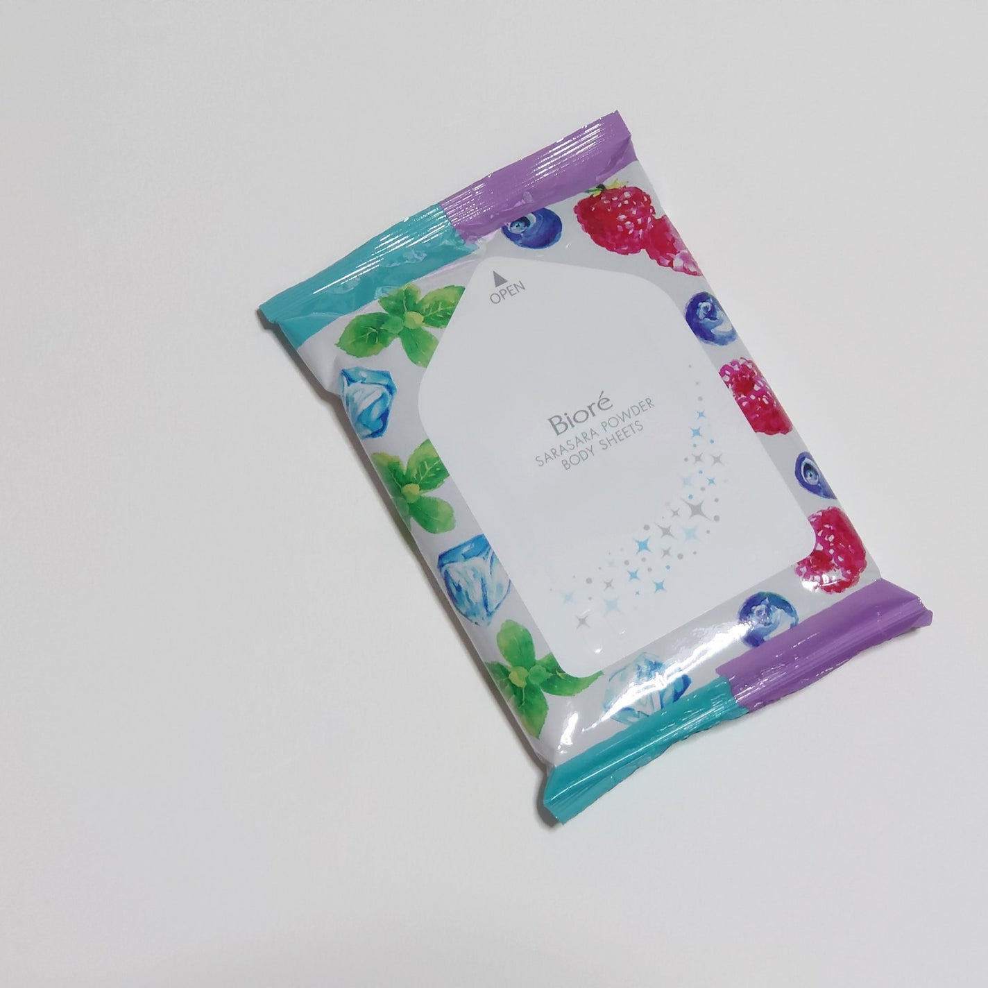 ビオレさらさらパウダーシート 香りマジック/ビオレ/ボディシートを使ったクチコミ(1枚目)