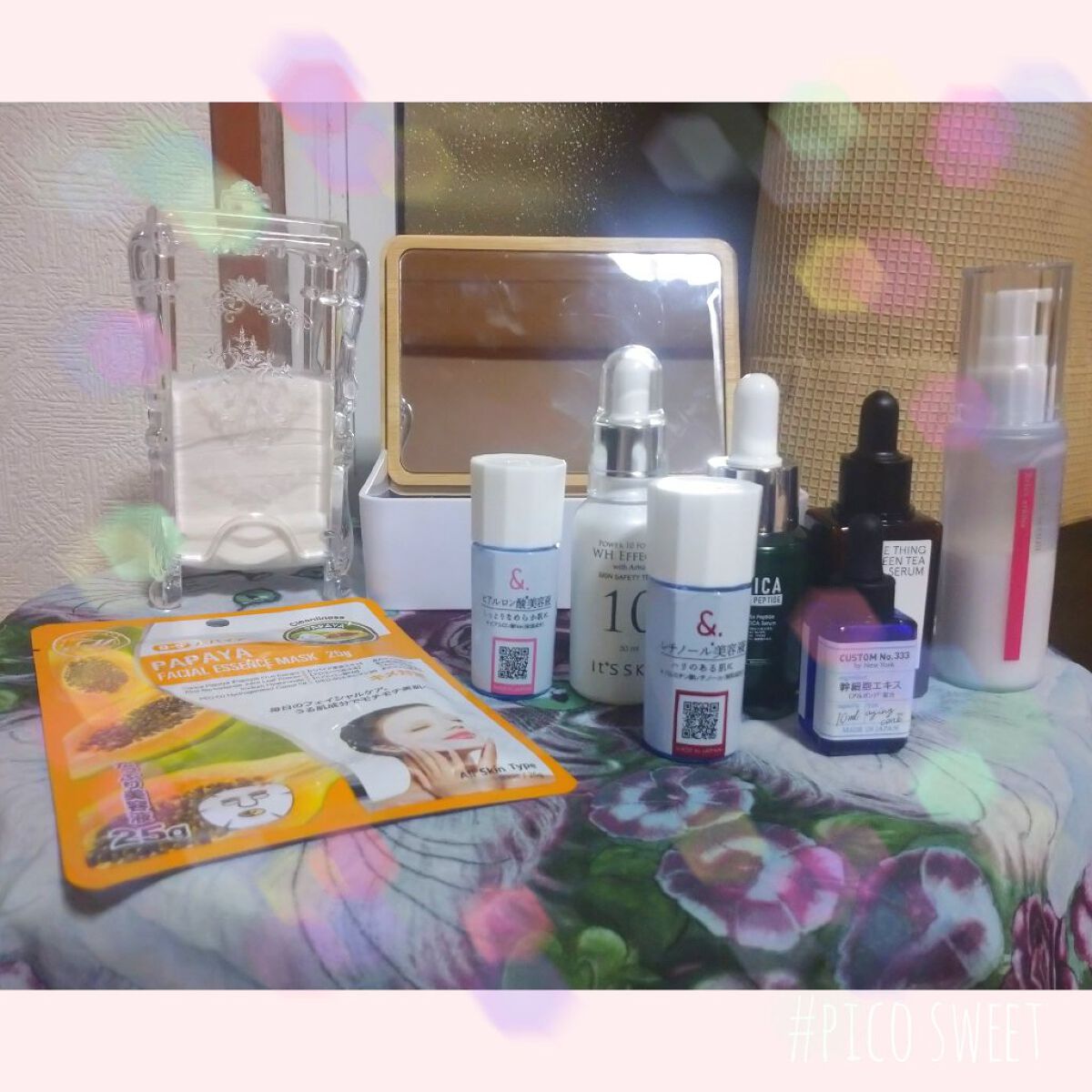 パパイヤ フェイシャルエッセンスマスク/MITOMO/シートマスク・パックを使ったクチコミ（2枚目）