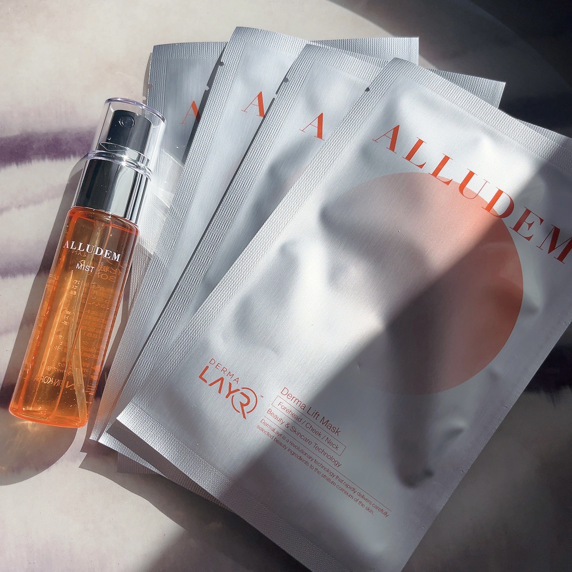 Derma Lift Mask/ALLUDEM/スキンケアキットを使ったクチコミ（2枚目）