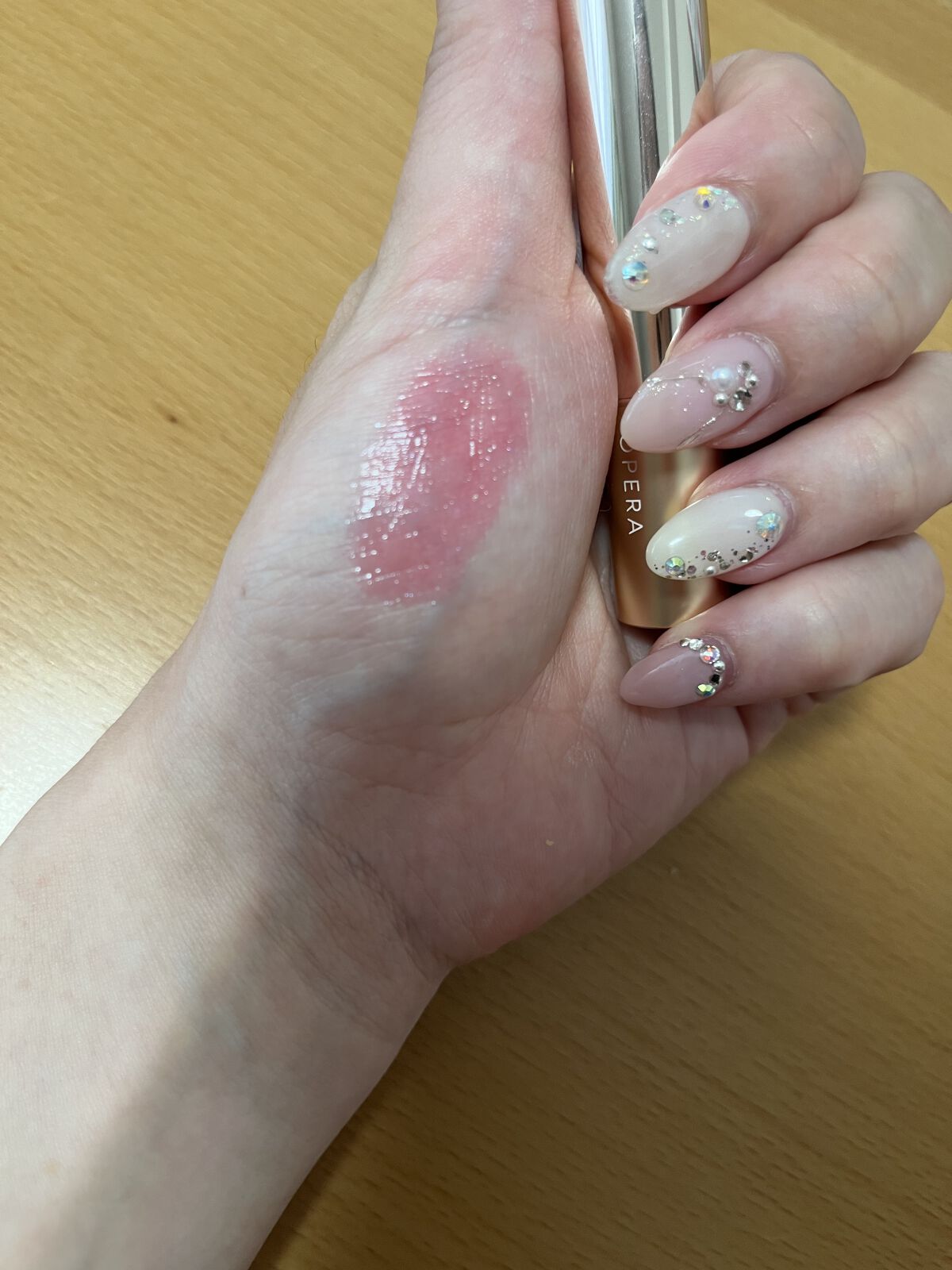 オペラ リップティント N 202 グリマーレッド(限定色)/OPERA/リップティントを使ったクチコミ（3枚目）