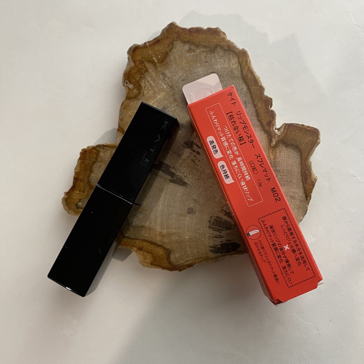 リップモンスター スフレマット/KATE/口紅を使ったクチコミ（2枚目）