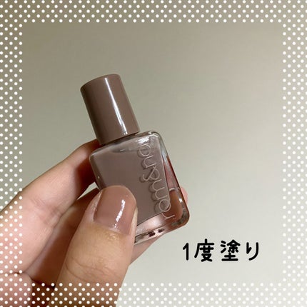 ムードペブルネイル/rom&nd/マニキュアを使ったクチコミ(2枚目)