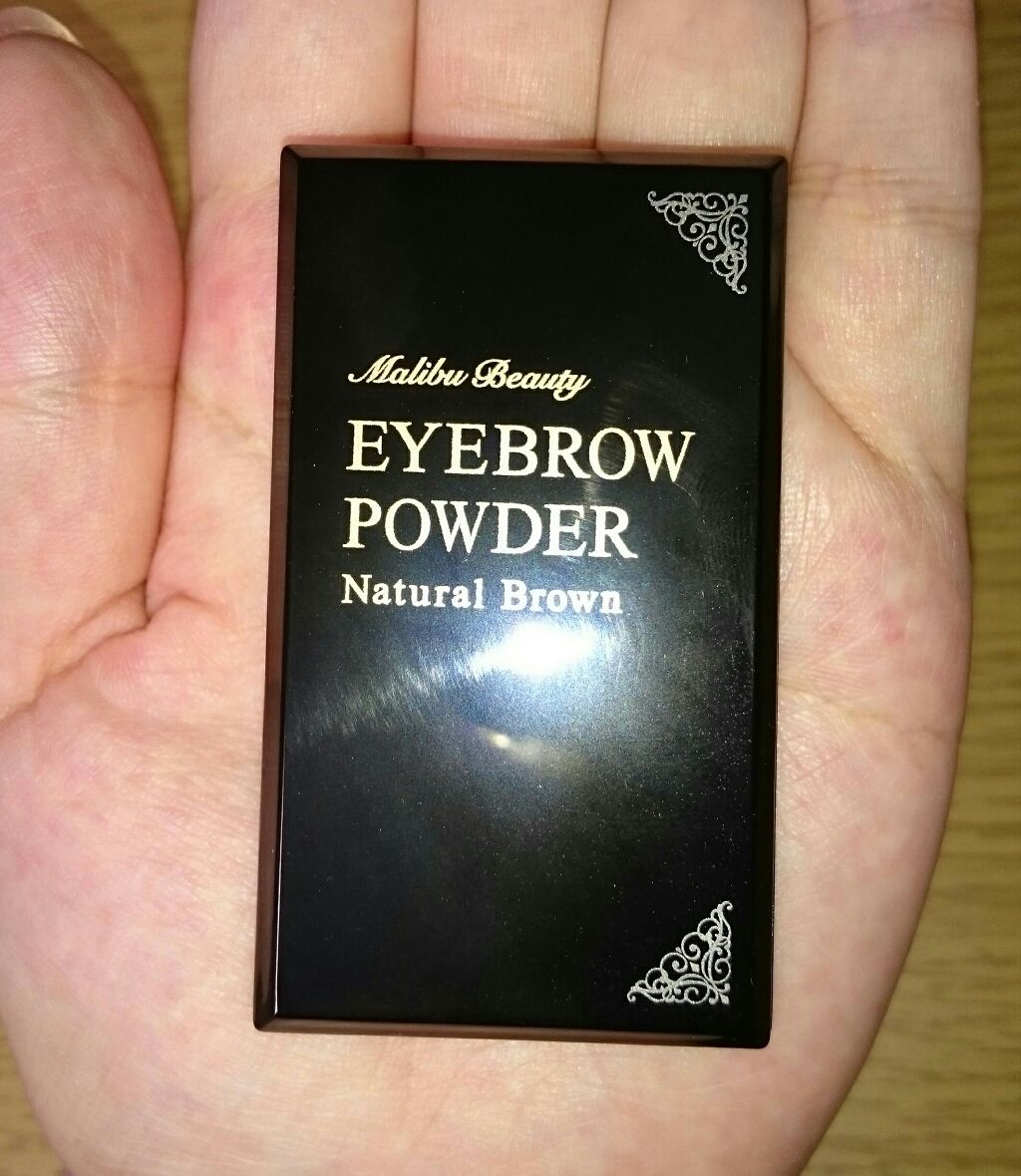 マリブビューティー アイブロウパウダーのクチコミ「マリブビューティーのアイブロウパウダーを購入しました🎵
Qoo10で500円でした✨安いですよ.....」（1枚目）