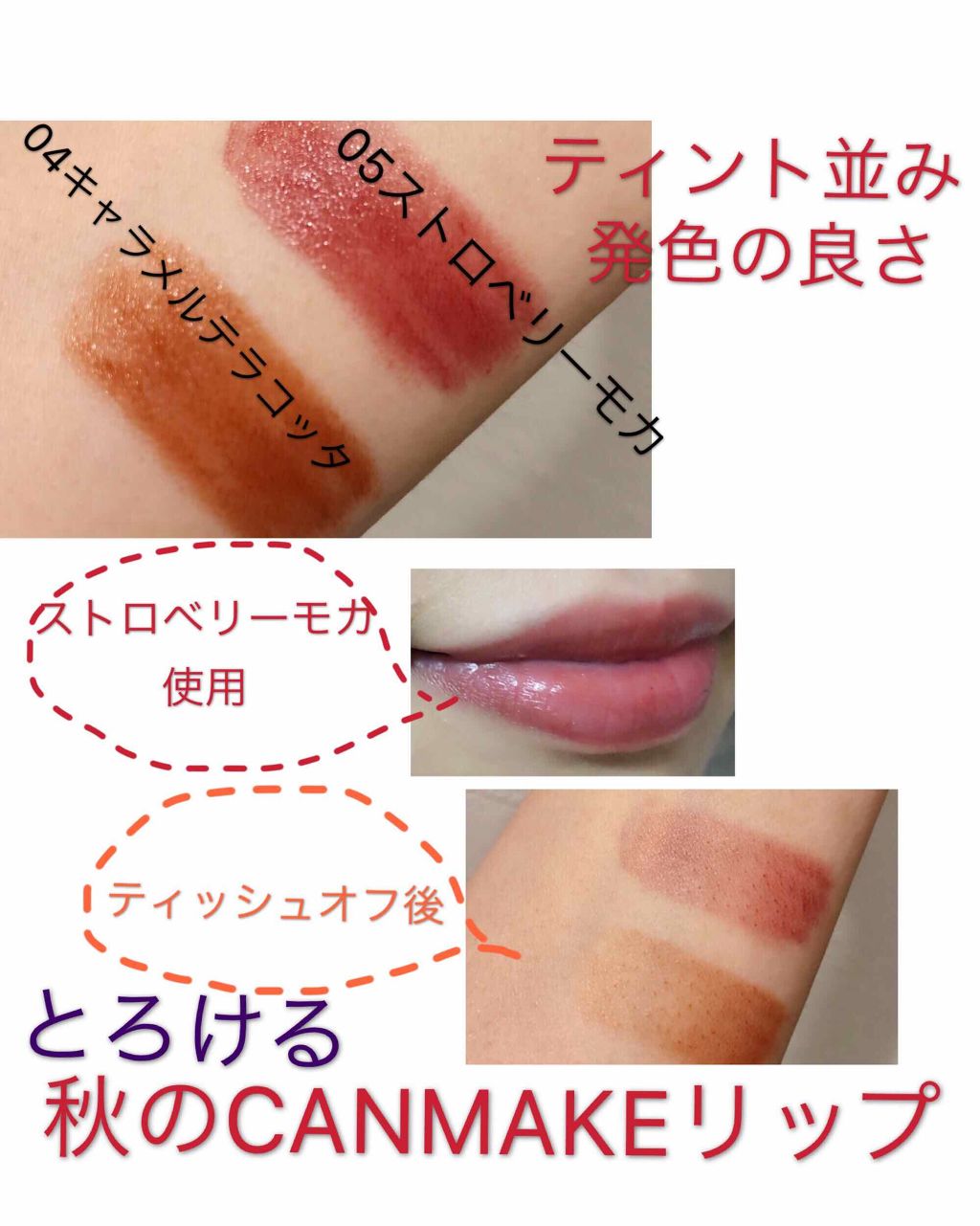 メルティールミナスルージュ/キャンメイク/口紅を使ったクチコミ（1枚目）