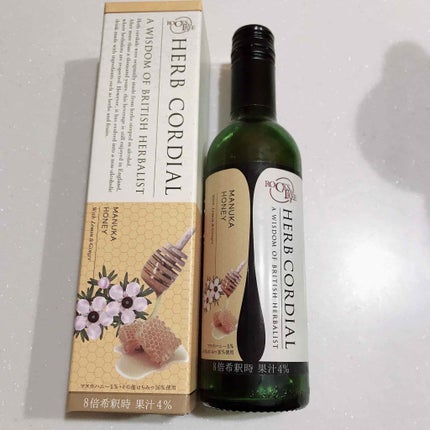 ハーブコーディアル マヌカハニー/生活の木/ドリンクを使ったクチコミ(2枚目)