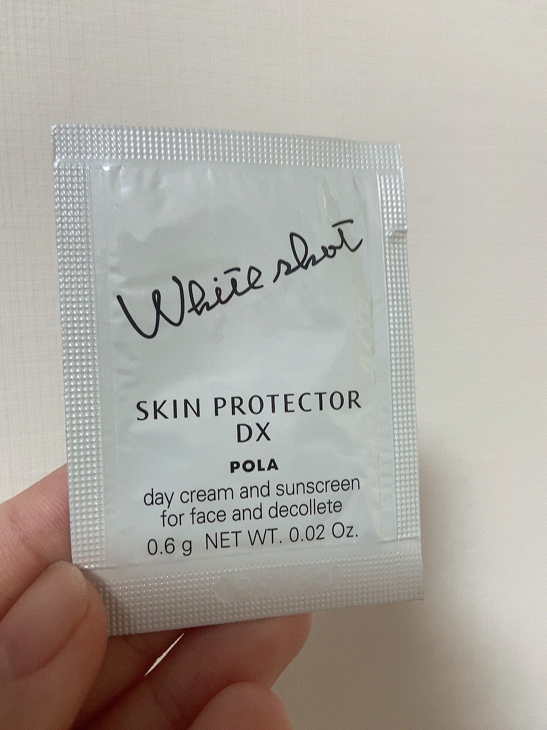 スキンプロテクター DX/ホワイトショット/日焼け止めクリームを使ったクチコミ(1枚目)
