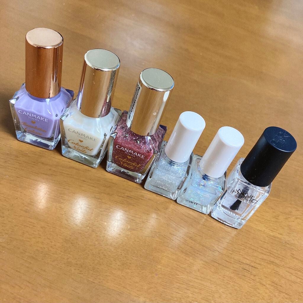 カラフルネイルズ/キャンメイク/マニキュアを使ったクチコミ(1枚目)