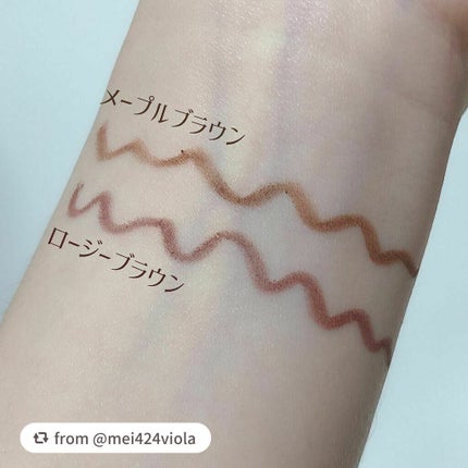 クリームフィットペンシル<アイライナー>/ラブ・ライナー/ペンシルアイライナーを使ったクチコミ(5枚目)