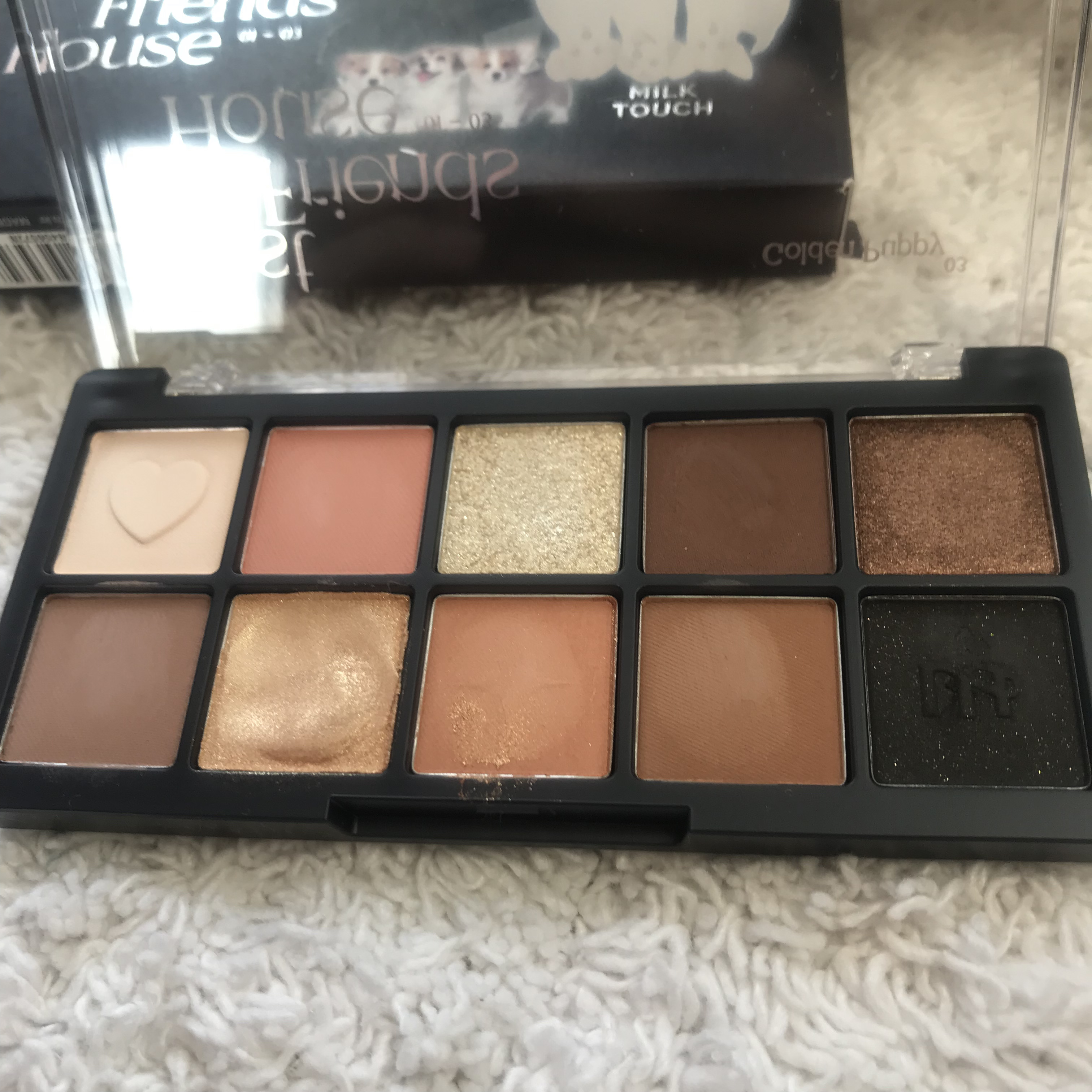 Best Friends House Eye Palette /Milk Touch/アイシャドウパレットを使ったクチコミ（3枚目）