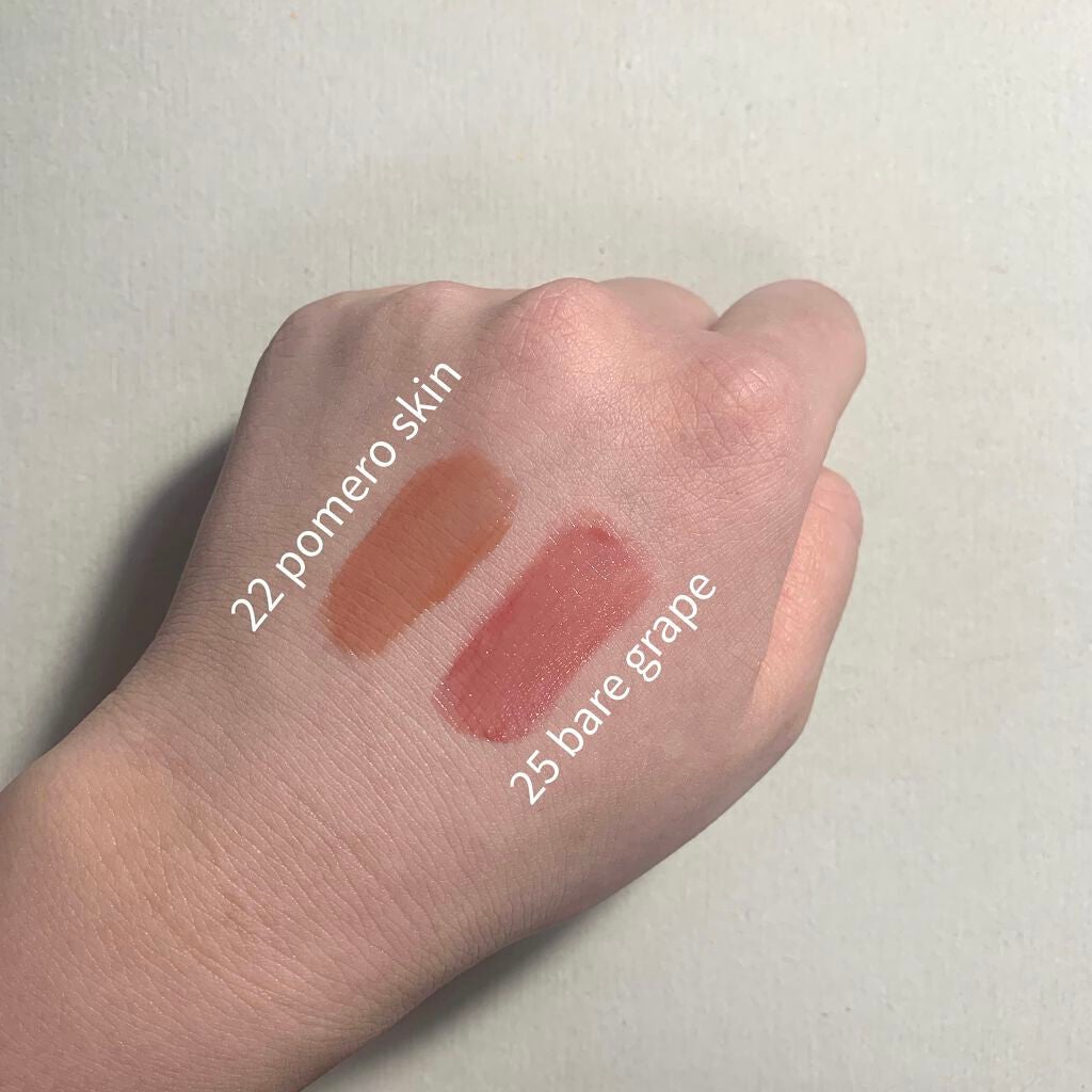 ジューシーラスティングティント/rom&nd/リップティントを使ったクチコミ(3枚目)