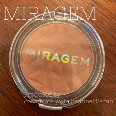 ヌーディージェムチーク/MIRAGEM/パウダーチークを使ったクチコミ（1枚目）