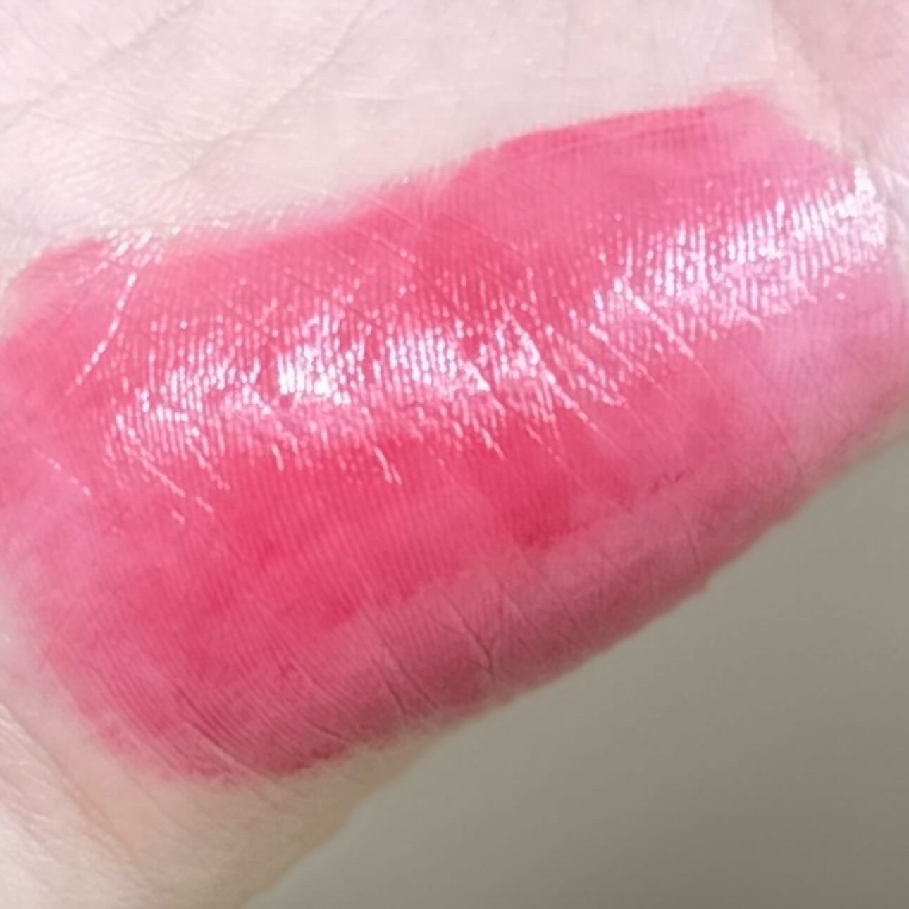 デュイジェルグロウティント 08 クーリッシュチェリー/wakemake/リップティントを使ったクチコミ（2枚目）