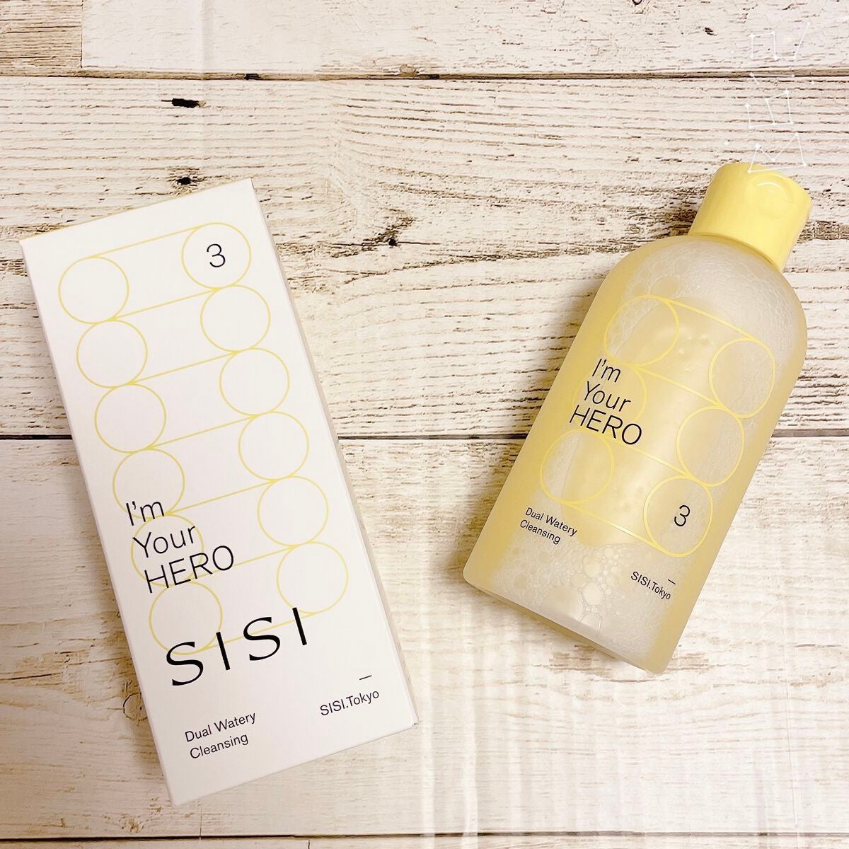 アイムユアヒーロー/SISI/クレンジングウォーターを使ったクチコミ(1枚目)