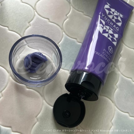 ユチャ カラーシャンプー/カラートリートメント/YUCHAG/市販シャンプーを使ったクチコミ(4枚目)