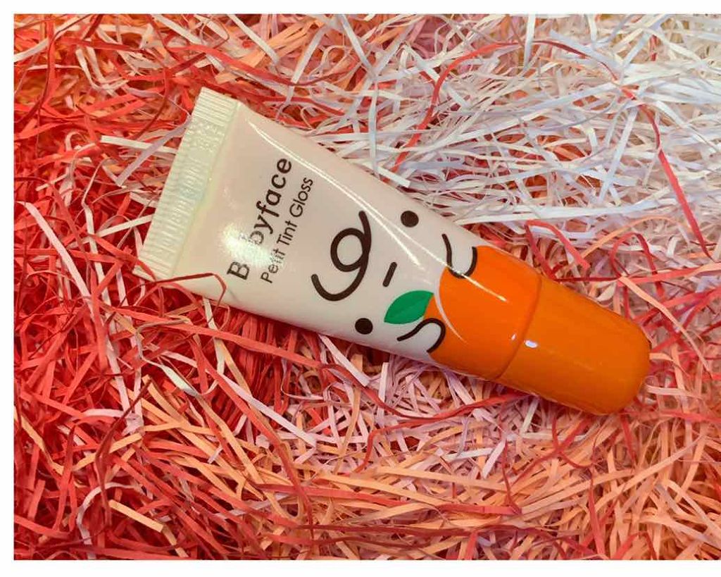 Babyface Petit Tint Gloss/ベビーフェイス/リップグロスを使ったクチコミ（1枚目）