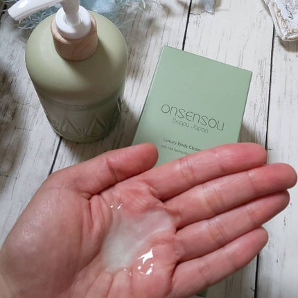 温泉藻配合ボディクレンザー/ONSENSOU/ボディソープを使ったクチコミ(2枚目)