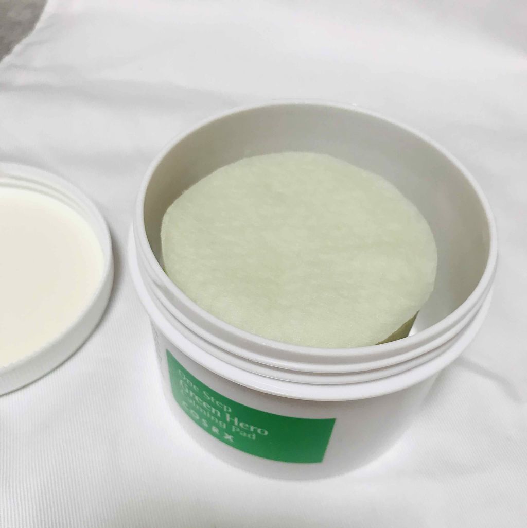 ワンステップグリーンカーミングパッド/COSRX/トナーパッドを使ったクチコミ(2枚目)