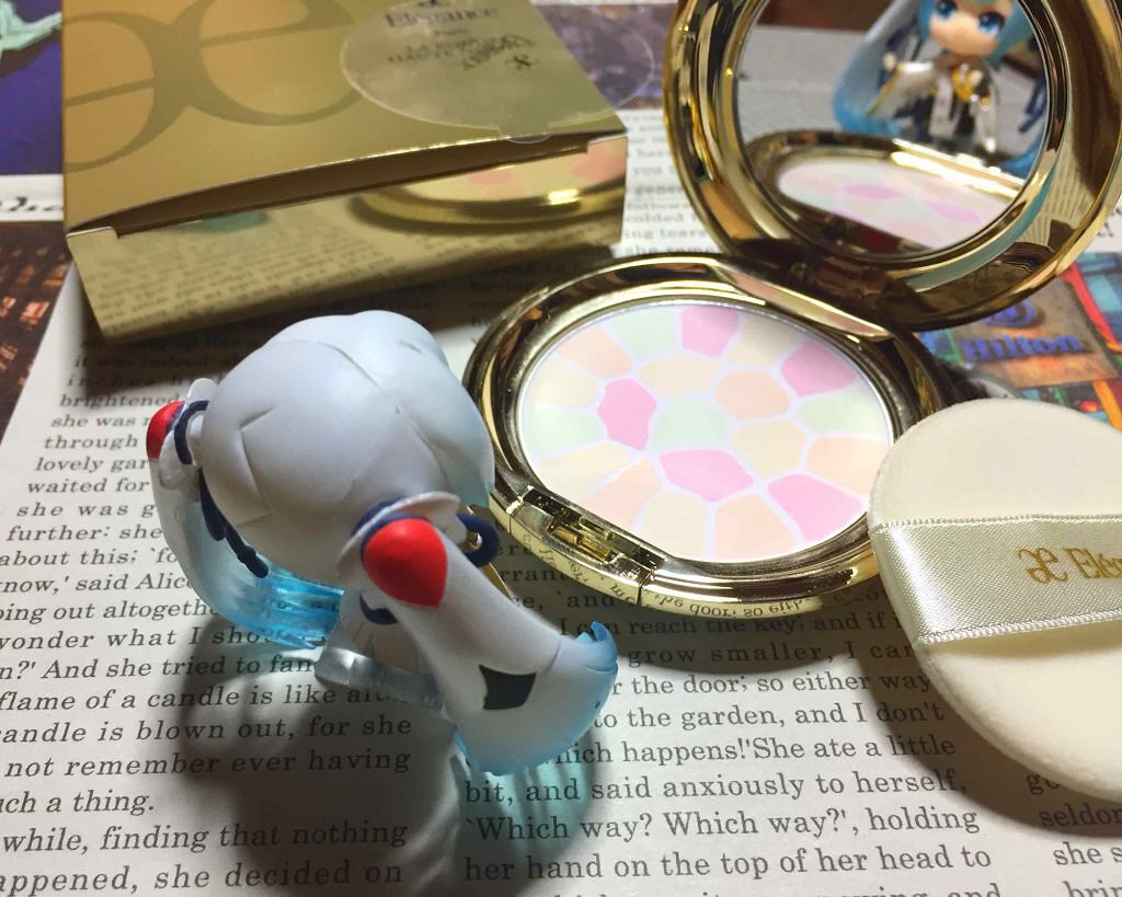 ラ プードル オートニュアンス/Elégance/プレストパウダーを使ったクチコミ(2枚目)