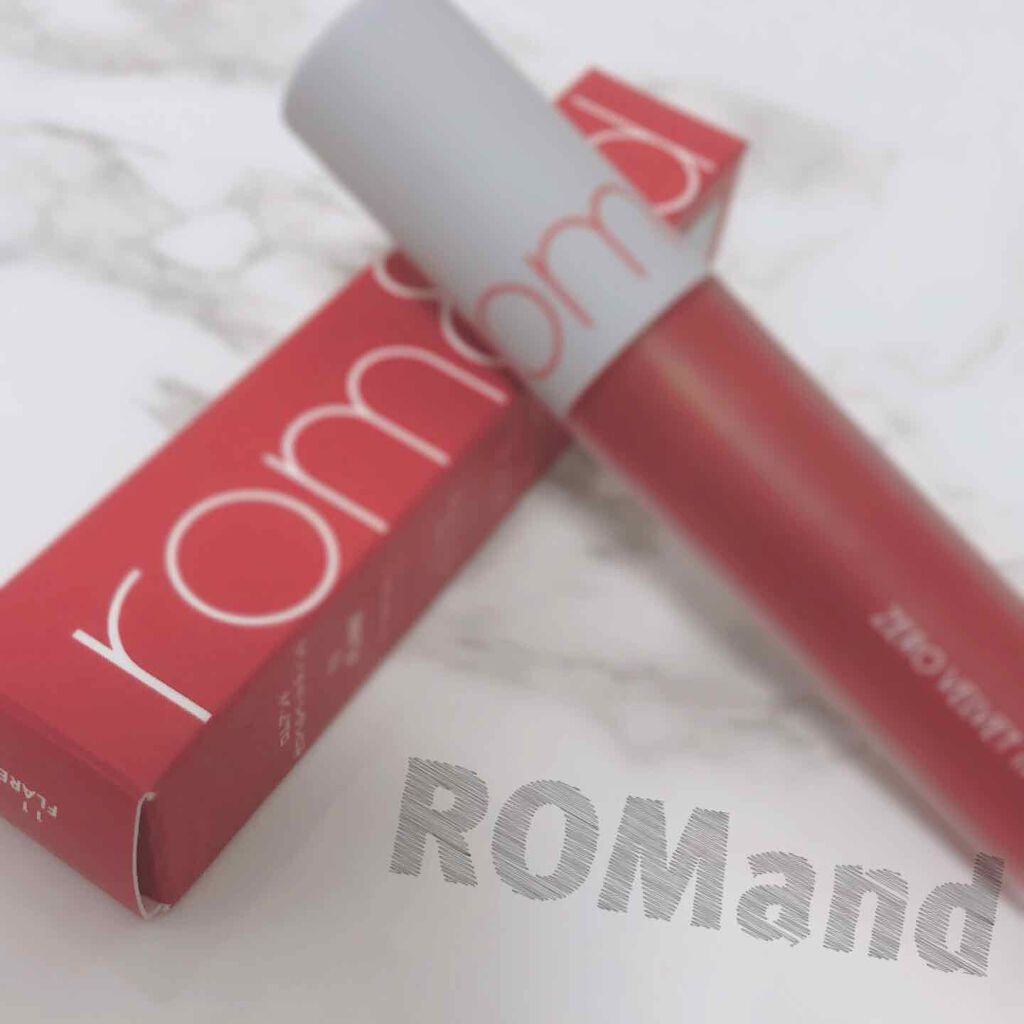 ゼロベルベットティント/rom&nd/リップティントを使ったクチコミ(1枚目)