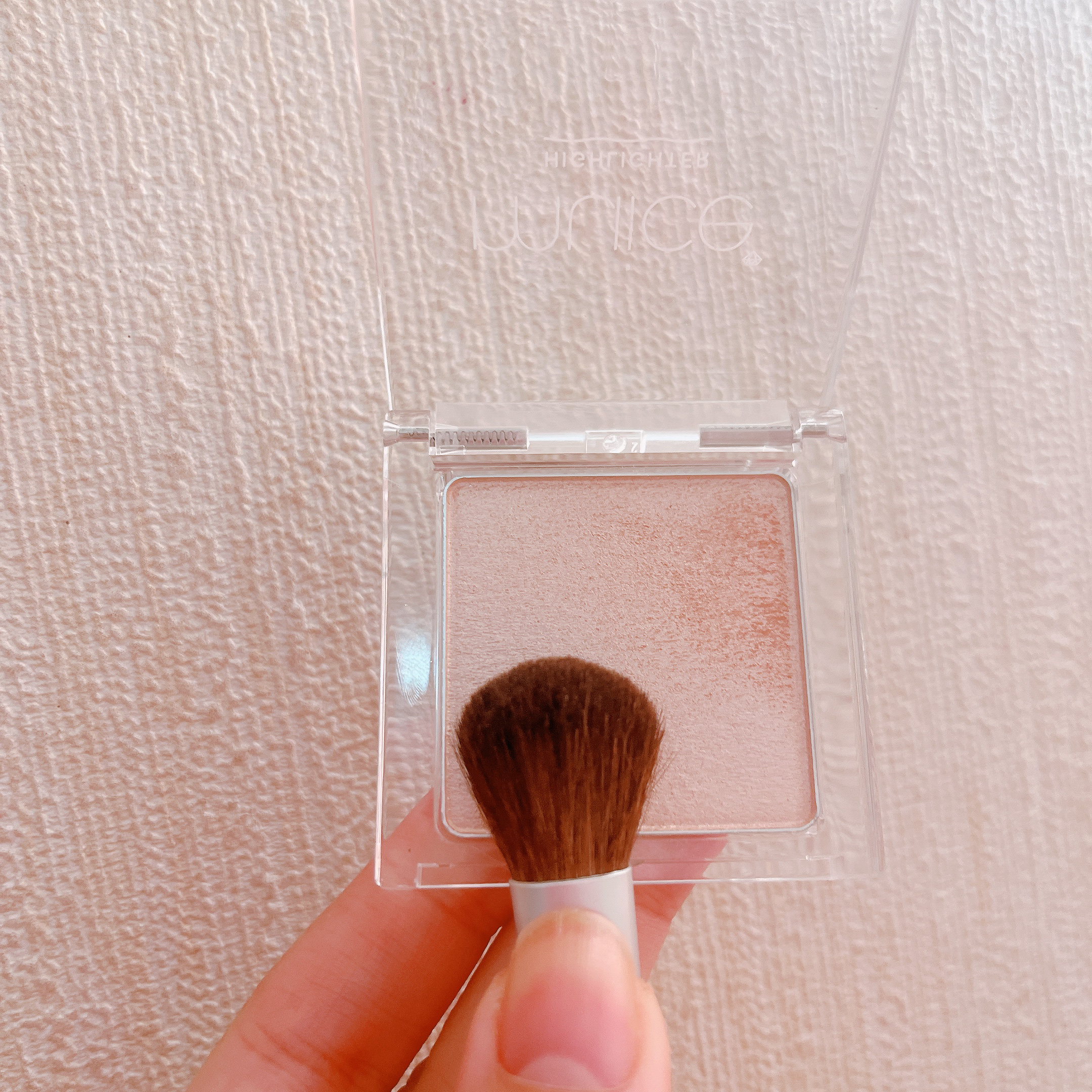 ハイライトブラシ/ロージーローザ/メイクブラシを使ったクチコミ（2枚目）