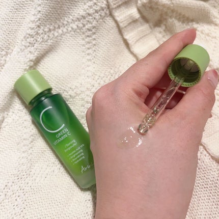 アリウル グリーンビタミンC トーニングセラム(アンプル)/Ariul/美容液を使ったクチコミ(2枚目)