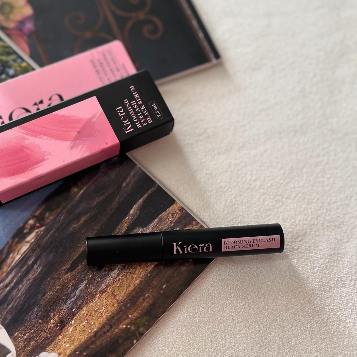 BLOOMING EYELASH まつげ美容液(ブラック) /KIERA/マスカラを使ったクチコミ(1枚目)