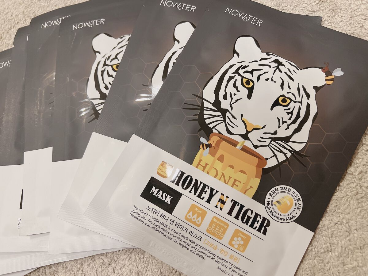 ハニータイガーマスク/NOWATER/シートマスク・パックを使ったクチコミ（1枚目）