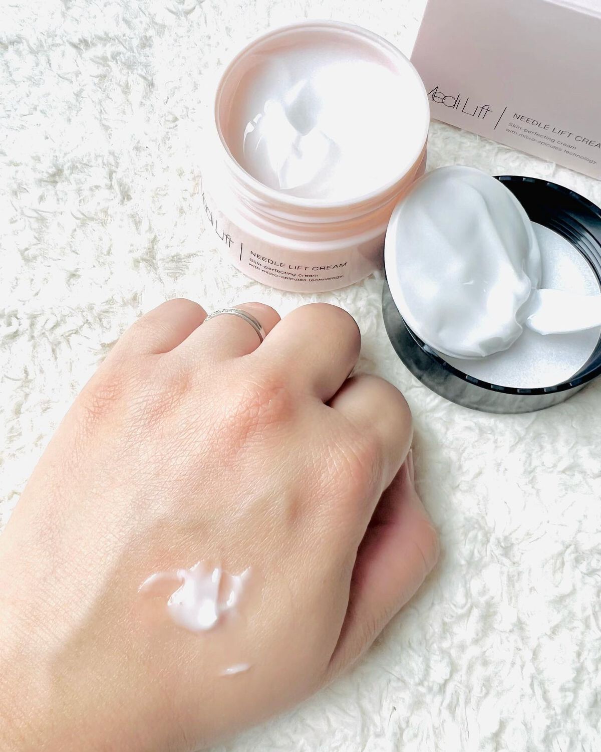 メディリフト ニードルリフトクリーム/YA-MAN TOKYO JAPAN/フェイスクリームを使ったクチコミ(4枚目)